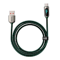 Miniatyrbild 7 av 9: Baseus Displaykabel USB till Type-C, 66W, 1m (grön)