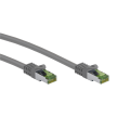 Miniatyrbild 1 av 6: GHMT-certifierad CAT 8.1 patchkabel, S/FTP (PiMF), grå