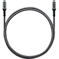Miniatyrbillede 11 af 11: USB-C™-kabel med tekstilkappe, USB4™, 240 W, 40 Gbit/s, Power Delivery, 1 m