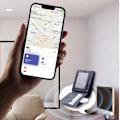 Miniatyrbild 6 av 7: Vattentät Bluetooth Tracker Svart