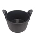 2-pack återanvändbara bakformar för Air Fryers Black Black