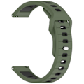 Pikkukuva 3 / 4: Silikoniranneke Garmin Vivoactive 6 -kellolle Ruohon väri