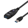 Pikkukuva 1 / 5: PRIME USB 3 extens cable active TypeA ma>TypeA fe 3m blue