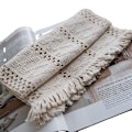 Pikkukuva 5 / 7: Beige Macrame-pöytäliina L