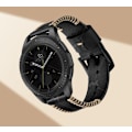 Miniatyrbillede 2 af 5: Elegant læderrem til Galaxy Watch3 (41/42mm) - 20mm