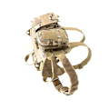 Miniatyrbillede 2 af 3: Taktisk Hundesele - Molle Vest Camouflage M