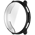 Miniatyrbillede 3 af 3: Elektroplettet TPU-etui til Huami Amazfit Active2 Sort