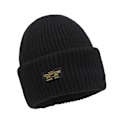 Miniatyrbillede 1 af 11: To-i-en Stablet Beanie Hat Mænds Sort