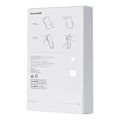 Miniatyrbild 10 av 10: Telefonfodral Baseus Crystal Clear för 13 Pro Max (transparent) + skärmskydd i helhärdat glas + rengöringskit