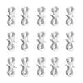 Pikkukuva 1 / 5: 50 Pack jouluvaloklipsiä ulkokäyttöön Valkoinen