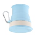 Miniatyrbild 4 av 4: Hopfällbar mugg 250 ml - perfekt för resor och utomhusaktiviteter Blå