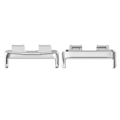 Pikkukuva 1 / 2: Kellon ranneke solki Huawei Band 8/8NFC/9/9NFC:lle Hopea