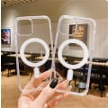 Miniatyrbillede 3 af 5: INF iPhone 11 mobilcover kompatibel med MagSafe oplader Transparent