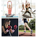 Pikkukuva 6 / 7: Fitness painoa kantava rannekoru 1 puntaa Vaaleanpunainen
