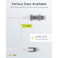 Miniatyrbild 5 av 11: Ethernet-kabel USB-A 3.0 till RJ45, Slim, 7,5 m
