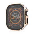 Miniatyrbild 7 av 9: Cover+Screen Protector Film för Apple Watch 9/8/7 45mm Rose guld