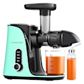 Miniatyrbillede 2 af 2: AMZCHEF GM3001-GN slow speed juicer (grøn)