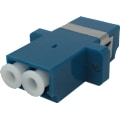 Miniatyrbild 1 av 2: Fiber coupler snap-in, 2xLC-LC, Singlemode, duplex, blue