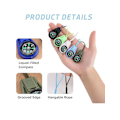 Miniatyrbild 4 av 4: Mini Svart ABS Plastkompass - 10-pack för Utomhusbruk