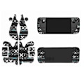 Miniatyrbillede 1 af 3: Steam Deck Skin - Sort Trykt Handgreb Edition