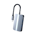 Miniatyrbillede 1 af 4: 5-i-1 USB-C Hub med Ethernet, SD/TF-kortlæser