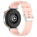 Pikkukuva 2 / 8: Silikoniranneke 18 mm Huawei GT4 46 mm/GT Runner/GT3 SE:lle Vaaleanpunainen