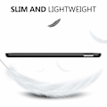 Pikkukuva 6 / 6: INF 9,7 tuuman iPad-kotelo iPad 5/6 iPad Air 1/2 Smart -kotelo musta