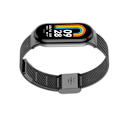 Miniatyrbild 4 av 5: Metallrem för Xiaomi Mi Band 8/9 Svart