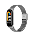 Miniatyrbillede 5 af 5: Metalurrem til Xiaomi Mi Band 8/9 Grå