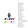 Miniatyrbillede 3 af 5: Støvpropper til Garmin ure 10 stk MultiColor