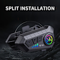 Miniatyrbild 10 av 11: Bluetooth-Hjälmheadset med Mjuk Mikrofon