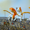 Miniatyrbild 3 av 4: 7 delar akvariedekorationer, akvarieprydnader för landskapsarkitektur