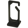 Miniatyrbild 2 av 2: Cable hanger, screw mounting, 13x43x89mm, plastic, black