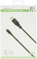Miniatyrbillede 2 af 3: USB 2.0 cable Type A ma, Type Micro B ma, 5-pin,  1m, black