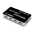 Miniatyrbillede 1 af 5: HDMI Switch 5 in 1 Out 4K @ 60Hz Sort