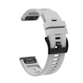 Miniatyrbillede 3 af 3: Silikone urrem til Garmin Fenix 7x Grå
