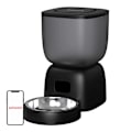 Miniatyrbillede 2 af 3: Petwant F14 WIFI Automatisk foderautomat Sort