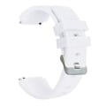 Miniatyrbild 1 av 3: Silikonklockarmband för Samsung Garmin Huawei Universal Watch Band Vit