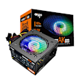 Miniatyrbillede 3 af 6: Computer strømforsyning Aigo AK600 RGB (sort)