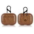 Miniatyrbild 1 av 4: Airpods skyddsfodral, premium PU-läder AirPods 4 Brun