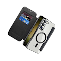 Miniatyrbillede 1 af 3: Magnetisk flip læder etui til Samsung Samsung Galaxy S24 Plus