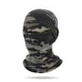 Pikkukuva 1 / 4: Fleece Cycling Balaclava - Tuulenpitävä ja lämmin Musta + Vihreä
