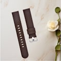 Miniatyrbillede 4 af 4: Silikone Urrem til Huawei GT3 & iWatch 4 Brun 18 mm