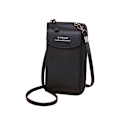Miniatyrbild 1 av 3: Crossbody Mobilväska i PU-läder Svart