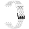 Miniatyrbillede 2 af 4: Urrem til Samsung Galaxy fit3 (SM-R390) silikone i hulstil Hvid