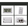 Miniatyrbild 5 av 5: Mini LCD Hygrometer / Termometer Vit 1-pack