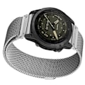 Miniatyrbild 4 av 4: Snabbkoppling Milanese Metal Watch Strap för Garmin Fenix 7X Pro/Fenix 58 Silver 22 mm