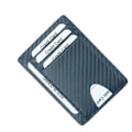 Miniatyrbild 1 av 4: Slimmad RFID-kortshållare i äkta läder för män Blå