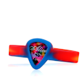 Miniatyrbild 1 av 9: Plektrumhållare för gitarr, armbandsplektrumhållare för gitarrister Röd