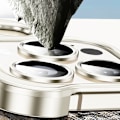 Miniatyrbild 6 av 6: Unikt metallramskal + linsskydd för iPhone 16e